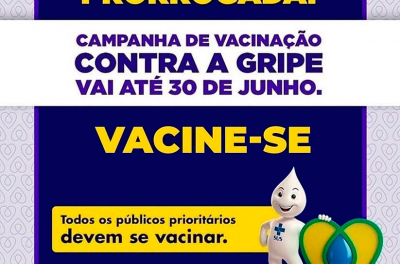 A Campanha Nacional de Vacinação contra a Gripe vai até dia 30 de junho