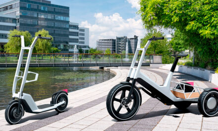 BMW revela novo triciclo de carga e patinete elétricos
