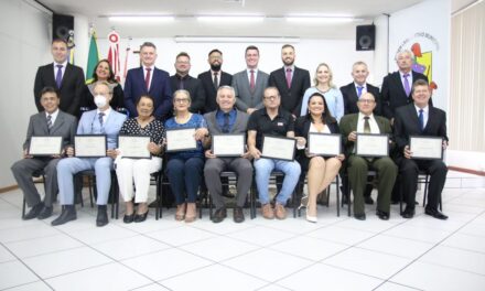 Diário do Alto Vale | Nove pessoas recebem Título de Cidadão Rio-Sulense