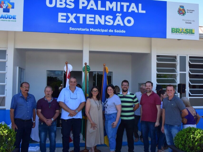 Diário do Alto Vale | UBS Guilherme Althoff Junior foi inaugurada na localidade do Palmital