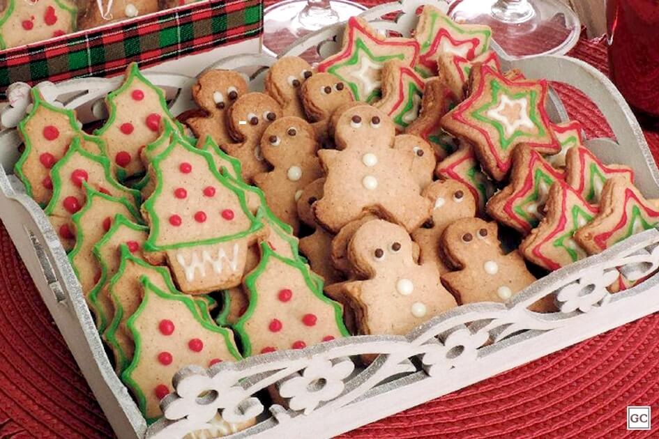 Biscoitos natalinos para um docinho diferente