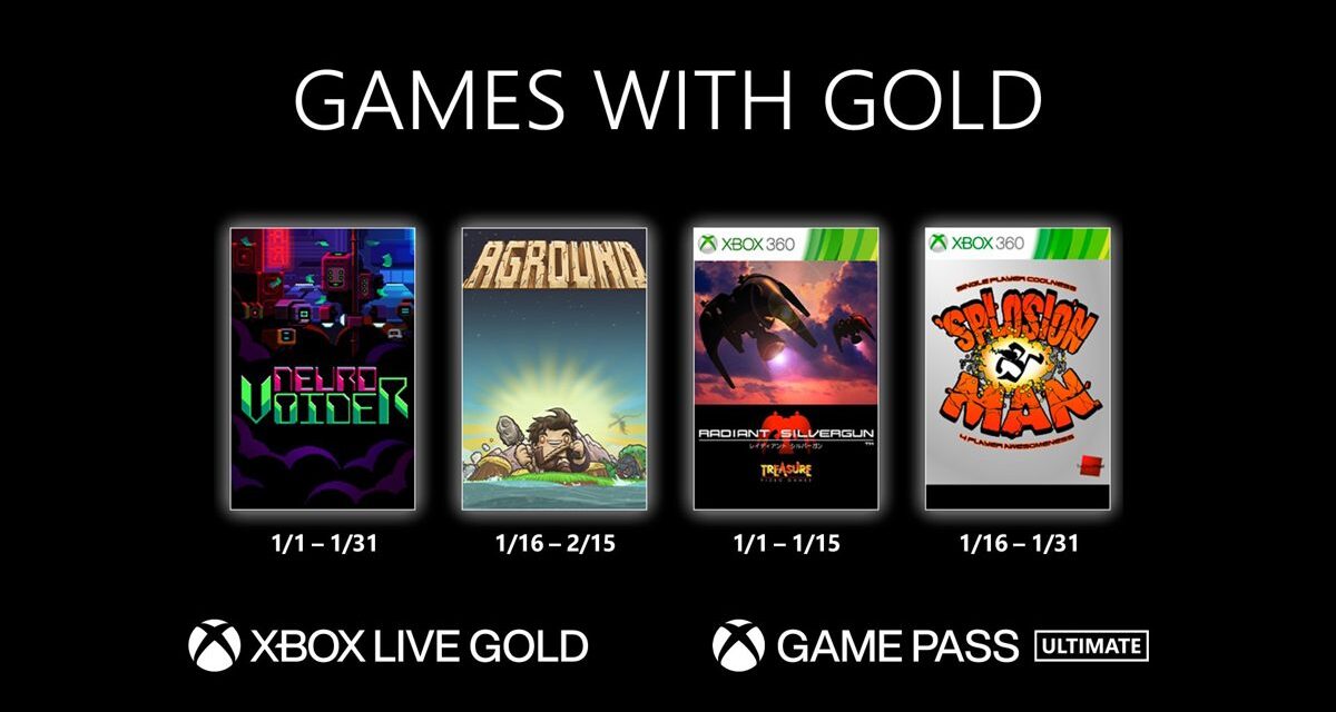Radiant Silvergun e mais jogos anunciados no Games with Gold