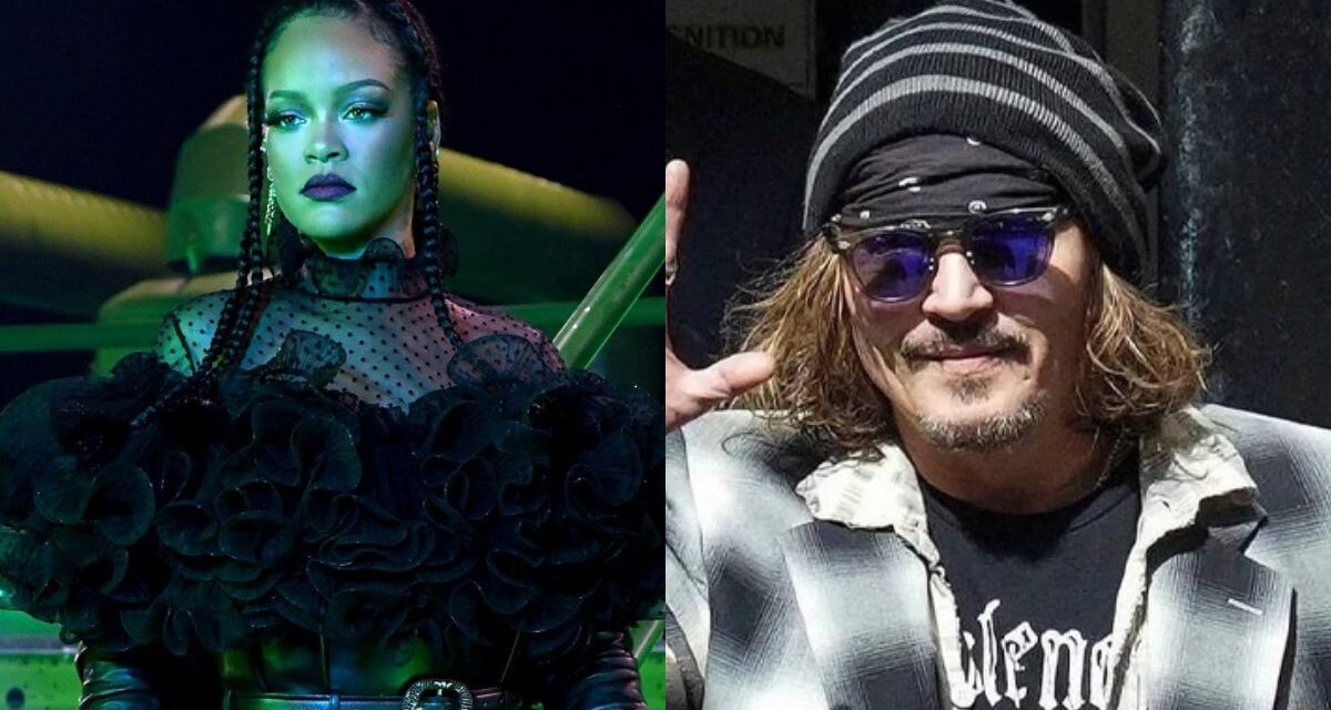 Rihanna teria convidado Johnny Depp para ser destaque no “Savage x Fenty Show Vol. 4” | Música